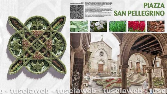 Viterbo - San Pellegrino in fiore - Piazza San Pellegrino