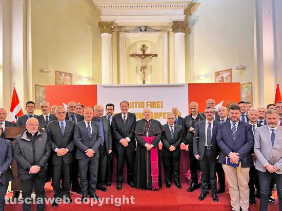 Viterbo - L’inaugurazione della nuova sede dello Smom
