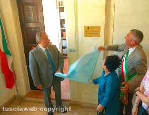 Farnese - Biblioteca comunale "Savino Bessi" - La cerimonia di intitolazione