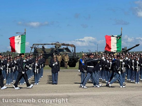 Viterbo - Aeronautica militare ed esercito - Giuramento congiunto