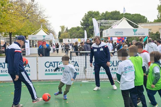 Adriano Panatta a “Un campione in famiglia”