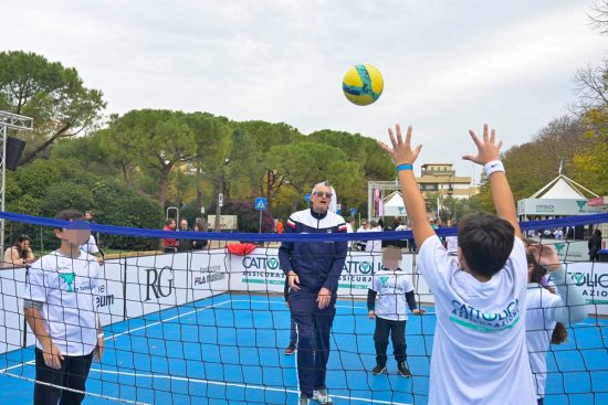 Andrea Lucchetta a “Un campione in famiglia”