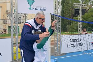 Andrea Lucchetta a “Un campione in famiglia”