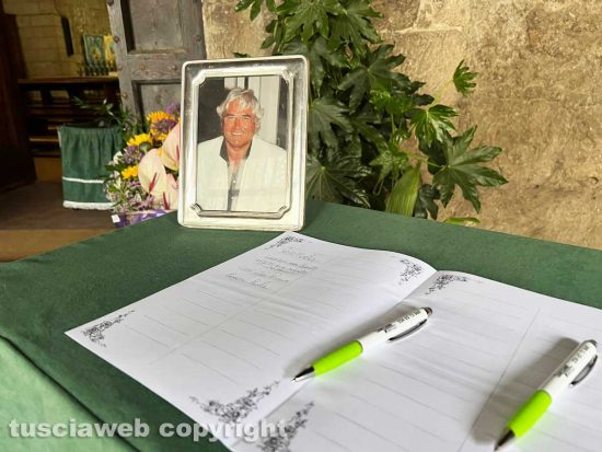 Viterbo - I funerali di Gennaro Capaccioli
