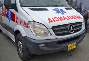 Ecuador - Un'ambulanza