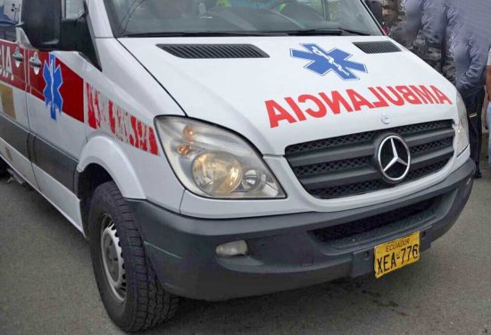 Ecuador - Un'ambulanza