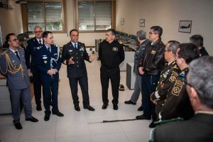Viterbo - 28 Addetti militari esteri in visita alla scuola marescialli dell'Aeronautica 