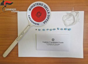 Montalto di Castro - Carabinieri - La sostanza sequestrata