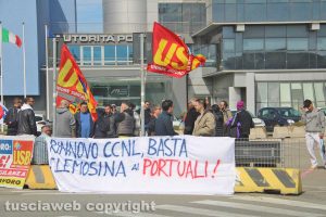 Civitavecchia - Sciopero al porto