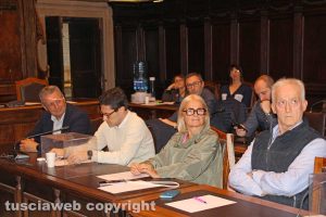Viterbo - Consiglio comunale - Marini, Micci, Chiatti e Bruzziches