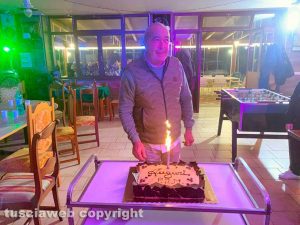 Il festeggiato Giorgio Pisacreta