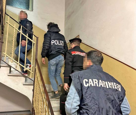 Polizia e carabinieri - Gli arresti