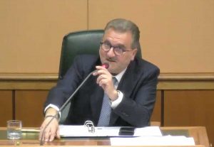 Consiglio regionale - Il vicepresidente Enrico Panunzi