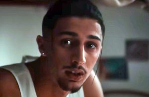 Baby Gang nel video musicale della canzone "Cella 4"