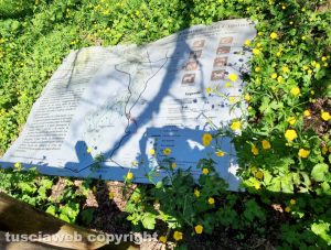 Cartelli parco Valle Gelata