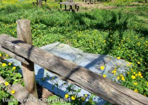 Cartelli parco Valle Gelata