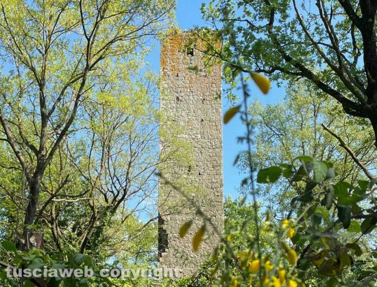 Soriano nel Cimino - La torre di Santa Maria di Luco