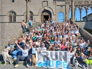 Viterbo - La staffetta della solidarietà a favore dell'Ail Run4Hope