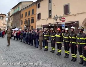 Soriano nel Cimino - La manifestazione "Impariamo dalle donne e uomini in divisa"