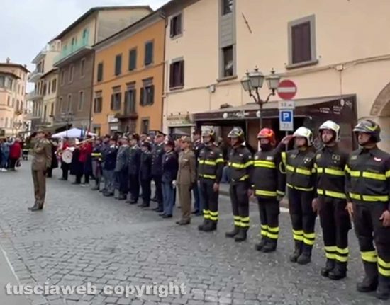 Soriano nel Cimino - La manifestazione "Impariamo dalle donne e uomini in divisa"