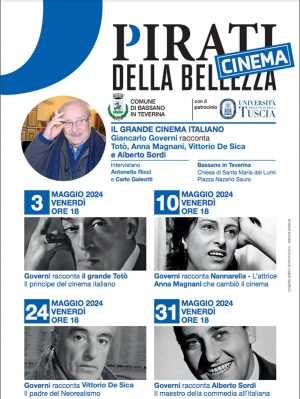 Bassano in Teverina - Il programma dei "Pirati della bellezza - Cinema"