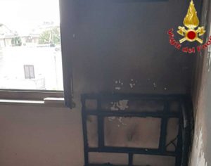 Cerveteri - Intervento dei vigili del fuoco