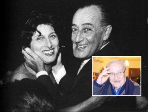 Totò con Anna Magnani - Nel riquadro Giancarlo Governi
