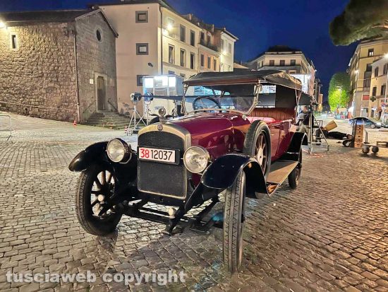Viterbo - Al via le riprese del film Duse