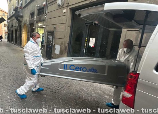 Viterbo - Uomo trovato morto in via Saffi