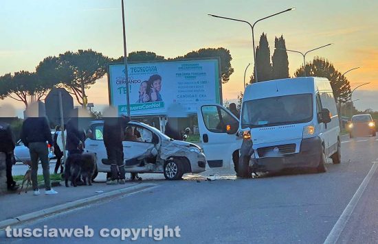 Tuscania - Incidente sulla Tarquiniese