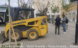 Civitavecchia - Lavori a piazzale degli Eroi