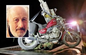 Viterbo - Va fuori strada con la moto, muore 71enne - Nel riquadro: Sergio Buco