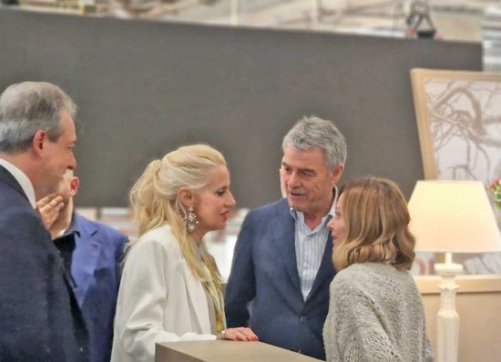 Verona - Vinitaly 2024- Premier Meloni allo stand Famiglia Cotarella