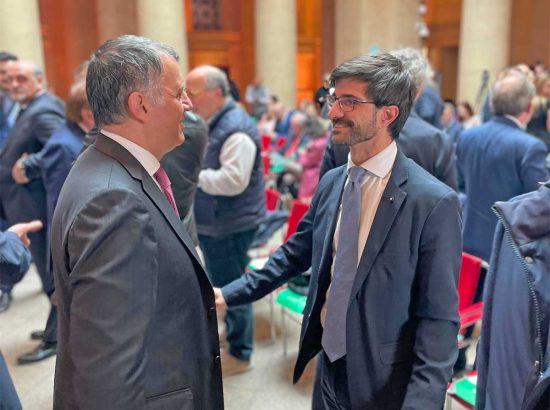 Daniele Sabatini alla presentazione Vinitaly