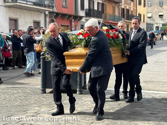 Viterbo - I funerali di Sergio Buco