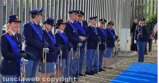 Viterbo - Festa della Polizia 2024 - Deposizione corona alloro