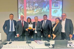 Verona - La presentazione del DiVino Etrusco al Vinitaly