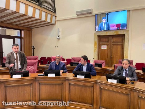 Viterbo - Consiglio provinciale - Giampieri, Campana, Profili e Nicolai