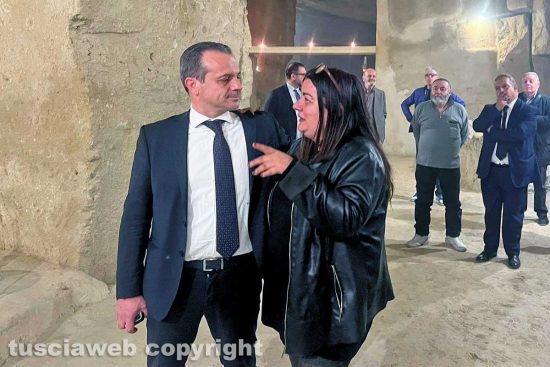 Tarquinia - Cateno&nbsp;De Luca e Daniela Bordo