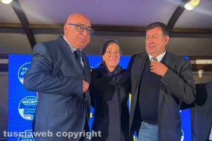 Tarquinia - Alberto Riglietti, Arianna Meloni e Alessandro Giulivi