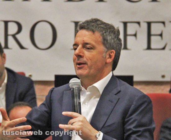 Matteo Renzi a Civitavecchia