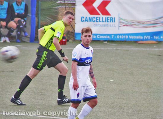 Civitavecchia - L'attaccante Legnante