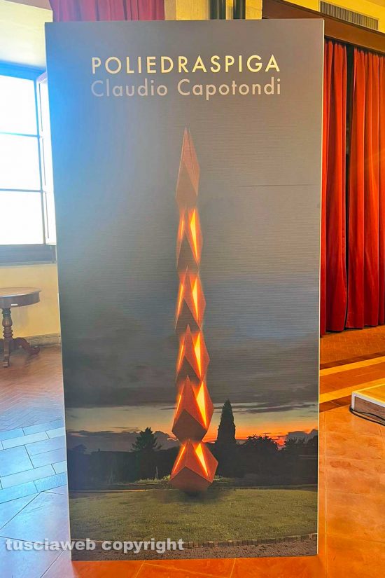 Tarquinia - Il bozzetto della scultura di&nbsp;Claudio Capotondi