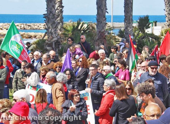 Civitavecchia - La celebrazione del 25 aprile