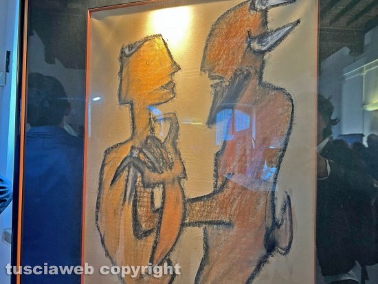 Viterbo - Mostra collettiva Contemporaneamente a palazzo degli Alessandri - L'opera di Matta