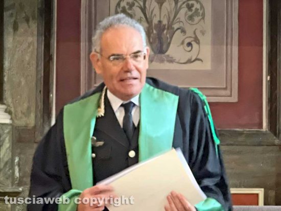 Viterbo - Master honoris causa al generale dei carabinieri forestali Andrea Rispoli 