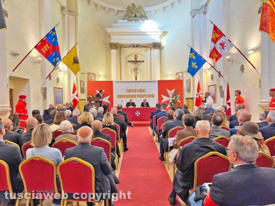 Viterbo - La nuova sede dello Smom nella chiesa di San Giacomo in via Saffi