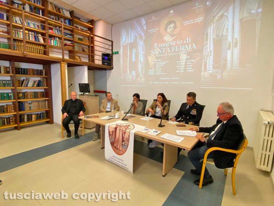 Civitavecchia - La conferenza stampa di presentazione dei festeggiamenti per Santa Fermina