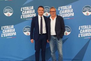 Luigi Serafini e Massimo Giampieri