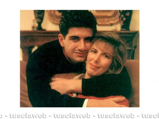 Attilio Manca con la madre Angela Gentile